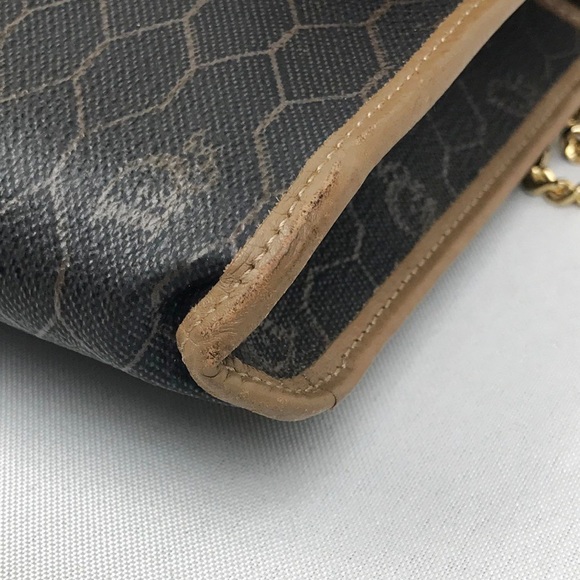 Christian Dior Brown Vintage Monogram Shoulder Bag - Picture 9 of 16